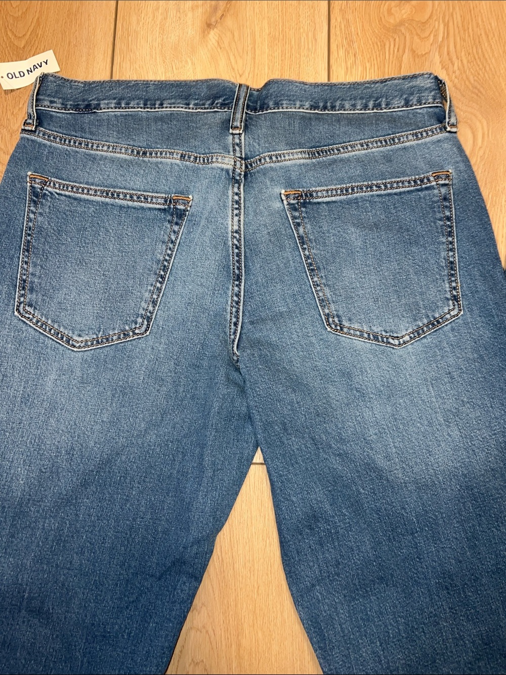 Old Navy Men's Blue Bootcut Jeans - Picture 9 of 15